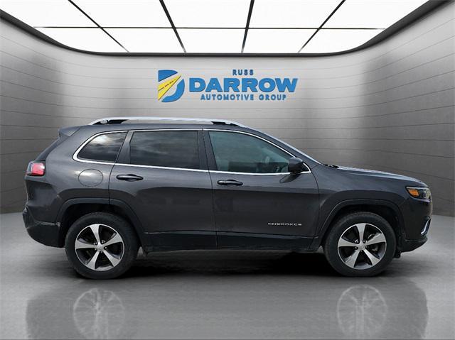 used 2021 Jeep Cherokee car, priced at $20,070