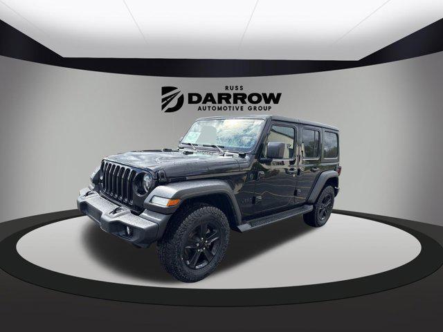 used 2022 Jeep Wrangler Unlimited car, priced at $30,772