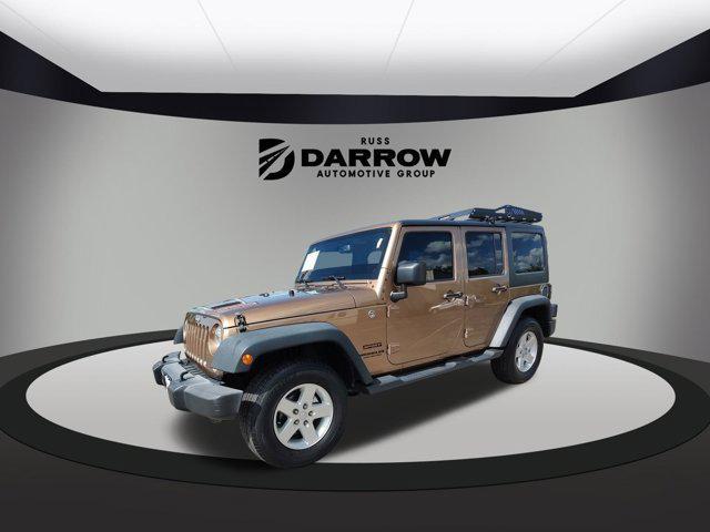 used 2015 Jeep Wrangler Unlimited car, priced at $16,250