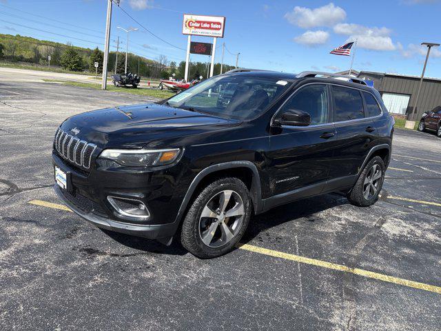 used 2019 Jeep Cherokee car, priced at $17,500