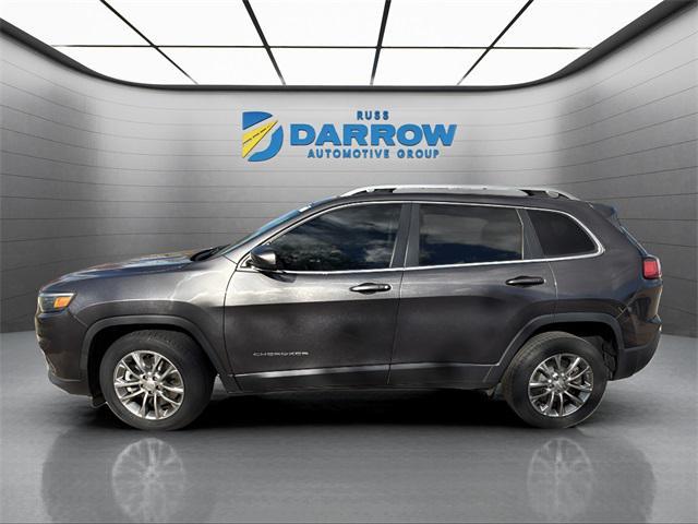used 2021 Jeep Cherokee car, priced at $18,900
