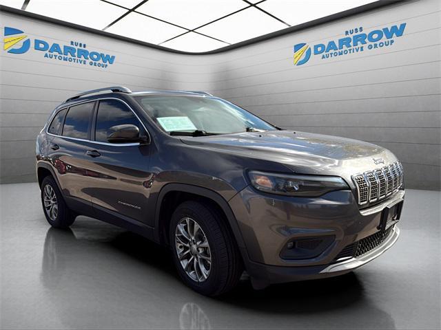 used 2021 Jeep Cherokee car, priced at $18,900