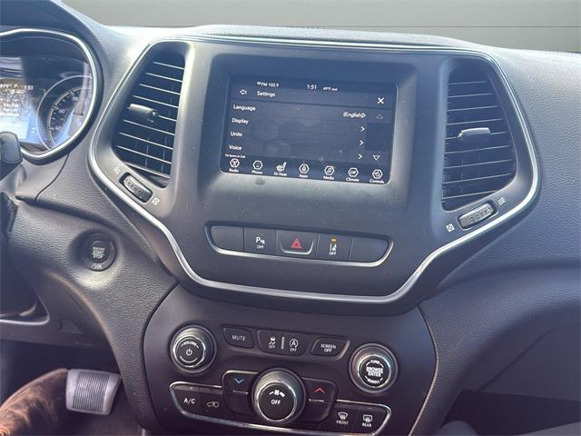 used 2021 Jeep Cherokee car, priced at $18,900