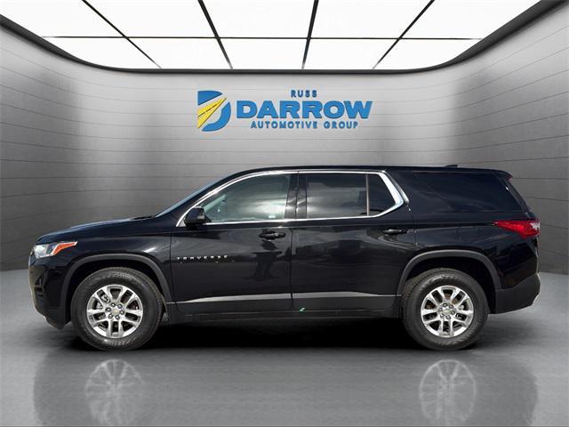 used 2021 Chevrolet Traverse car, priced at $23,031