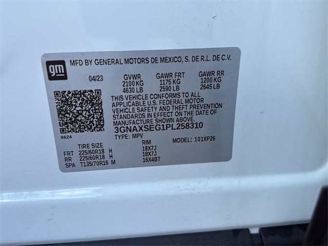 used 2023 Chevrolet Equinox car, priced at $22,198