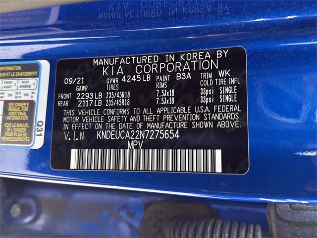 used 2022 Kia Seltos car, priced at $19,500