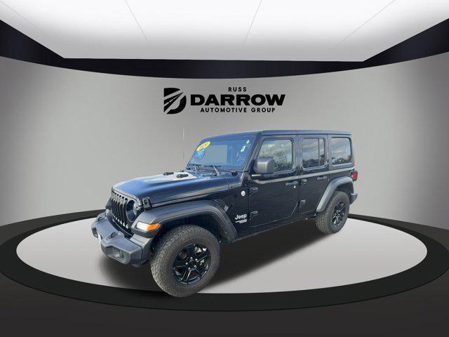 used 2020 Jeep Wrangler Unlimited car, priced at $22,997