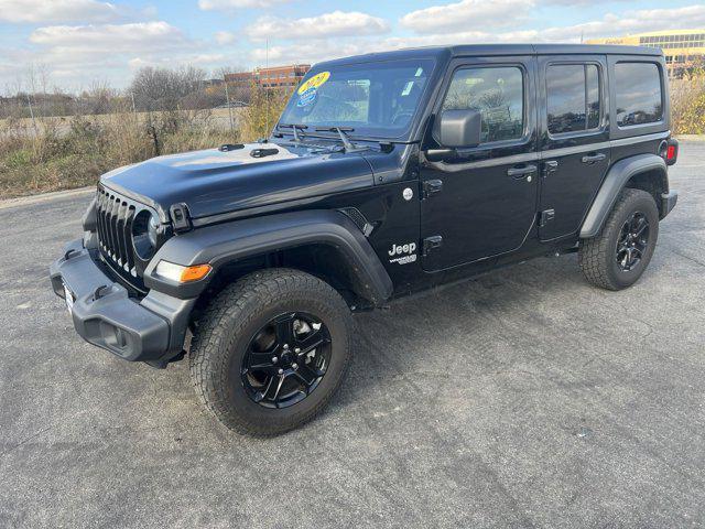 used 2020 Jeep Wrangler Unlimited car, priced at $22,997