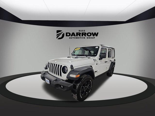 used 2020 Jeep Wrangler Unlimited car, priced at $23,050