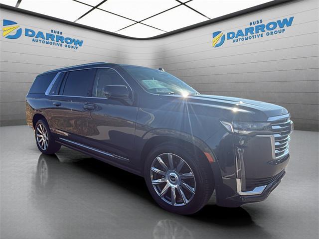 used 2022 Cadillac Escalade ESV car, priced at $58,079