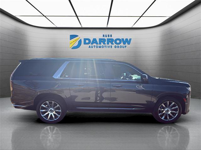 used 2022 Cadillac Escalade ESV car, priced at $58,079