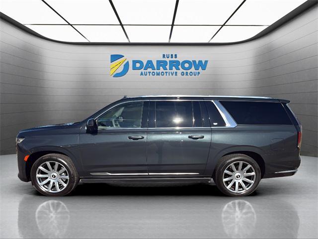 used 2022 Cadillac Escalade ESV car, priced at $58,079