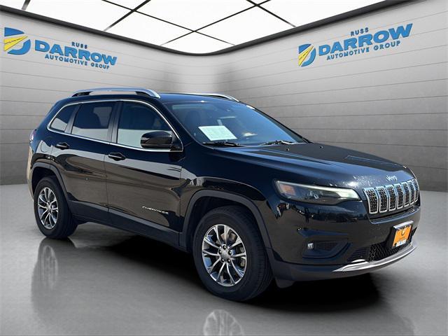 used 2021 Jeep Cherokee car, priced at $19,389