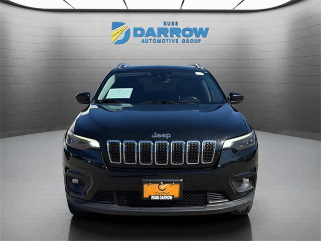 used 2021 Jeep Cherokee car, priced at $19,389