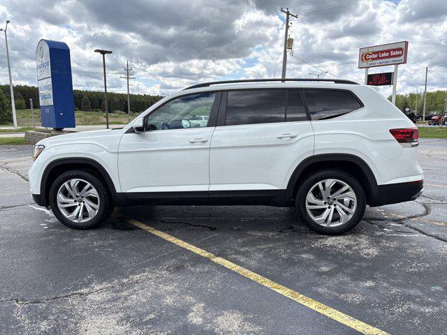 used 2021 Volkswagen Atlas car, priced at $24,235