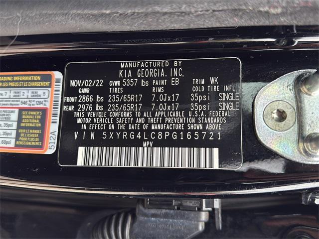 used 2023 Kia Sorento car, priced at $20,170