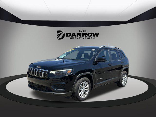 used 2021 Jeep Cherokee car, priced at $18,000