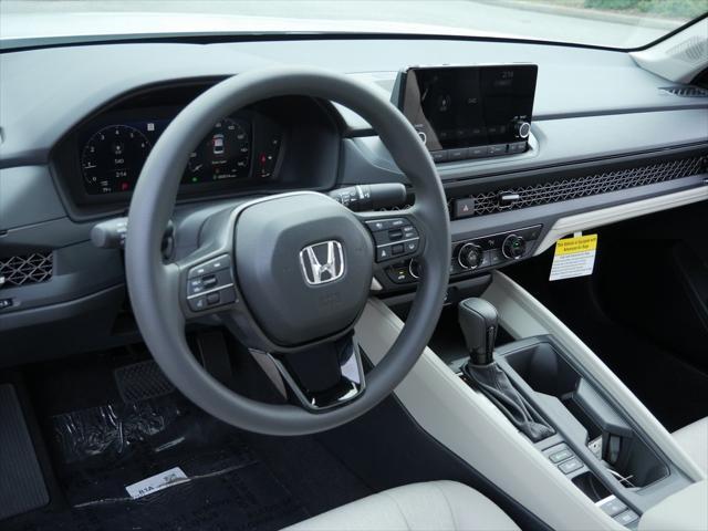 new 2025 Honda Accord car, priced at $32,110