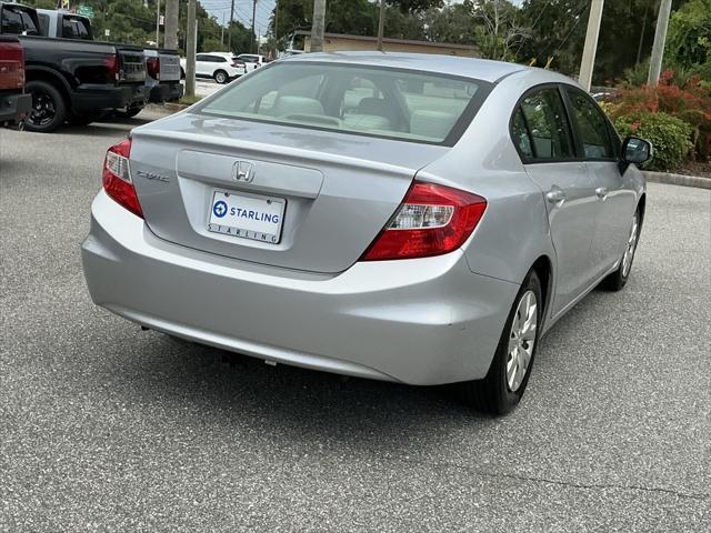 used 2012 Honda Civic car, priced at $8,447