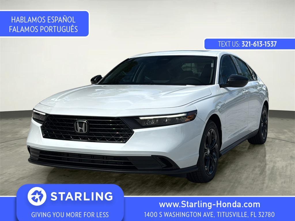 new 2025 Honda Accord car, priced at $30,665