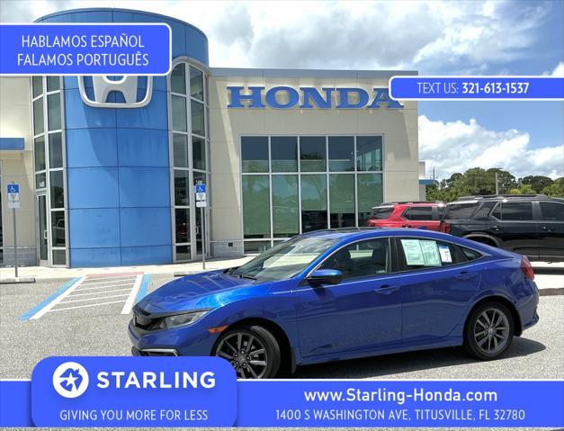 used 2021 Honda Civic car, priced at $20,998