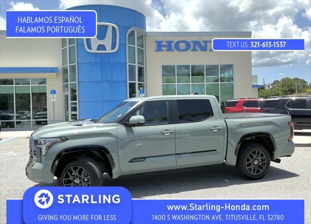 used 2024 Toyota Tundra Hybrid car, priced at $57,412