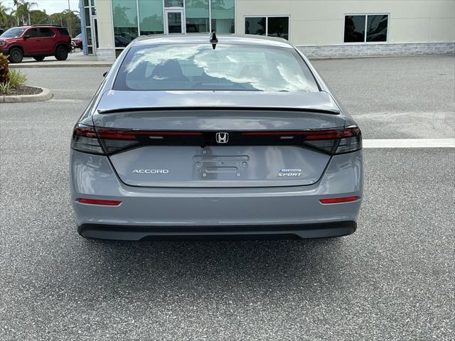new 2025 Honda Accord Hybrid car, priced at $35,260