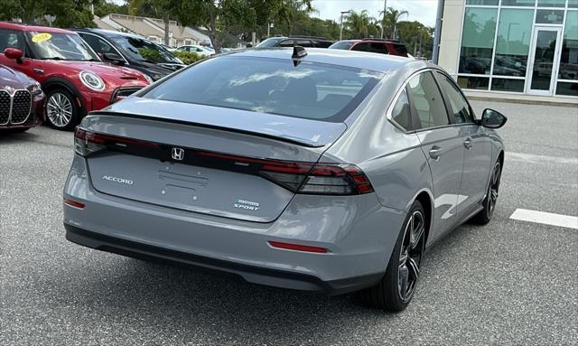 new 2025 Honda Accord Hybrid car, priced at $35,260