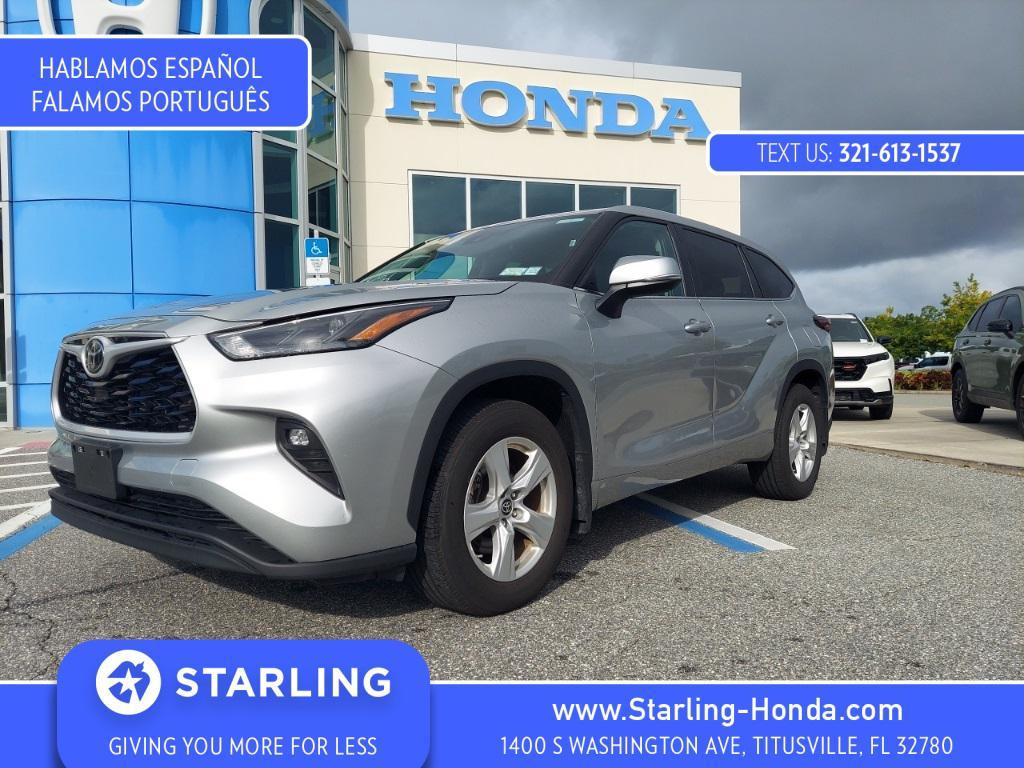 used 2024 Toyota Highlander car, priced at $35,378