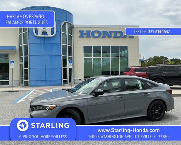 new 2025 Honda Civic Hybrid car
