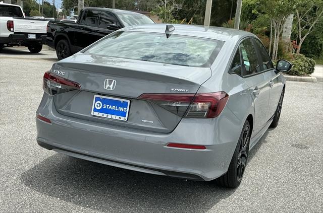 new 2025 Honda Civic Hybrid car