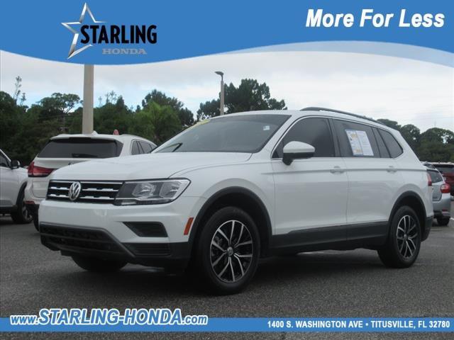 used 2021 Volkswagen Tiguan car, priced at $20,935