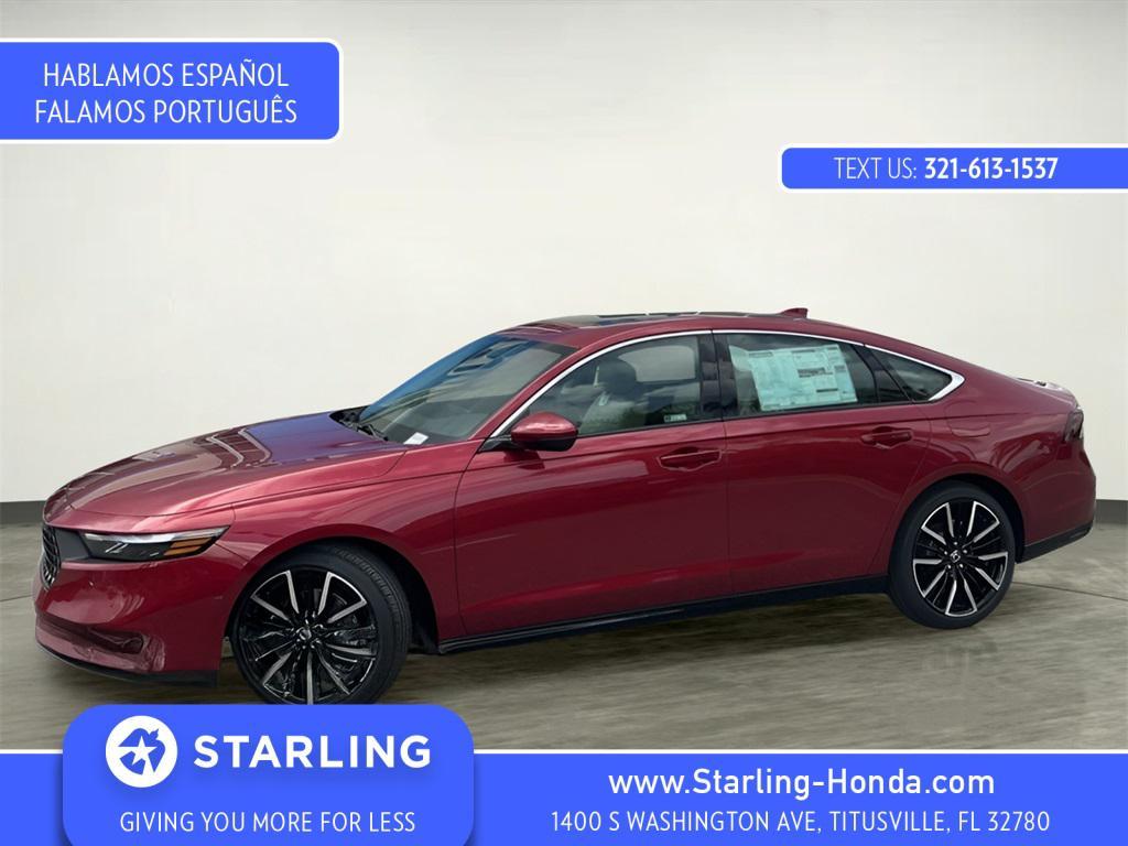 new 2025 Honda Accord Hybrid car, priced at $39,405
