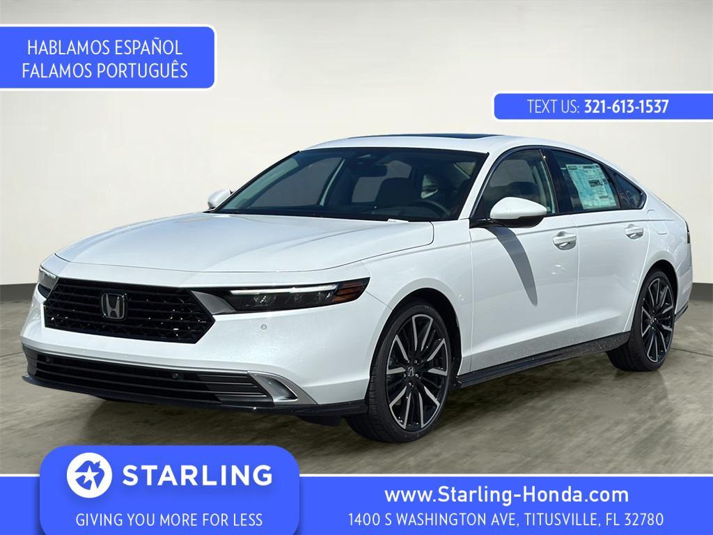 new 2025 Honda Accord Hybrid car, priced at $39,450