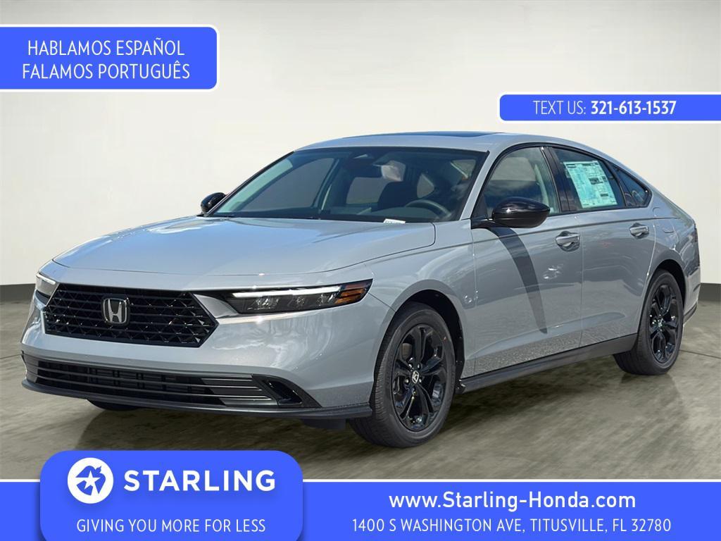 new 2025 Honda Accord car, priced at $30,665