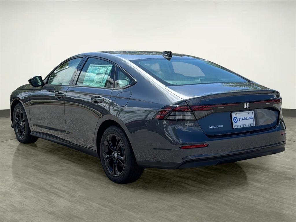 new 2025 Honda Accord car, priced at $30,210