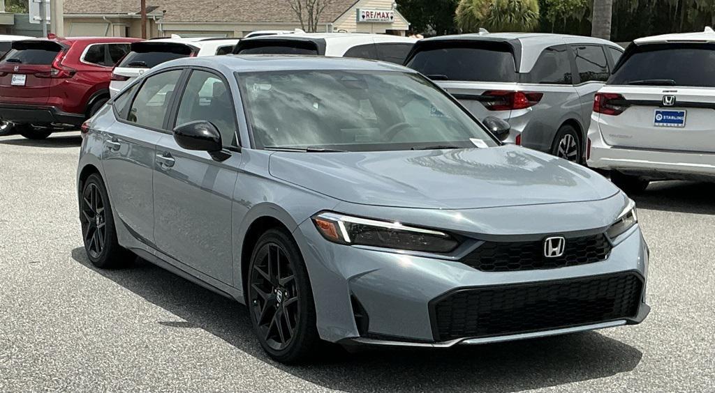 new 2025 Honda Civic Hybrid car, priced at $30,255