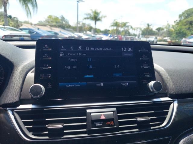 used 2022 Honda Accord car, priced at $25,396