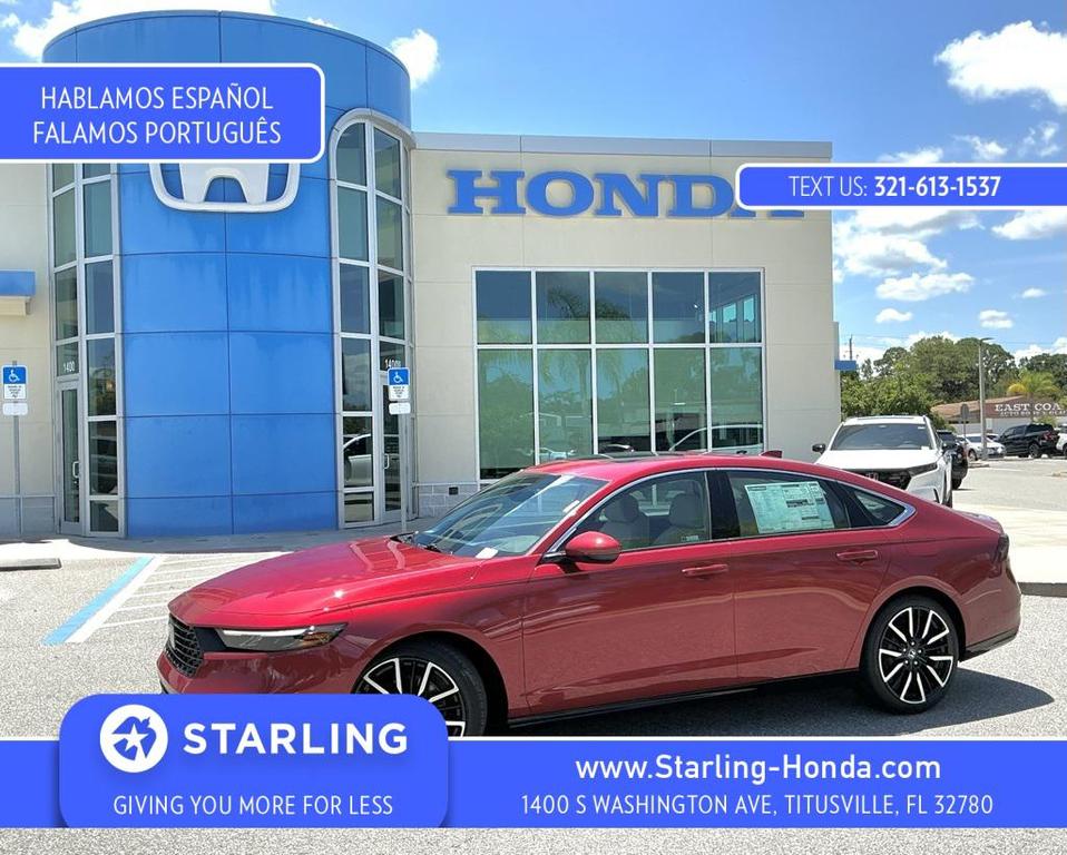new 2025 Honda Accord Hybrid car, priced at $39,405