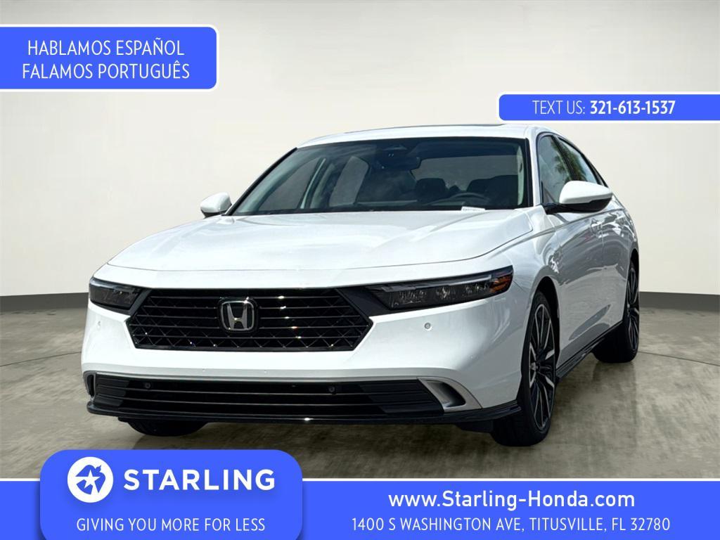 new 2025 Honda Accord Hybrid car, priced at $39,405