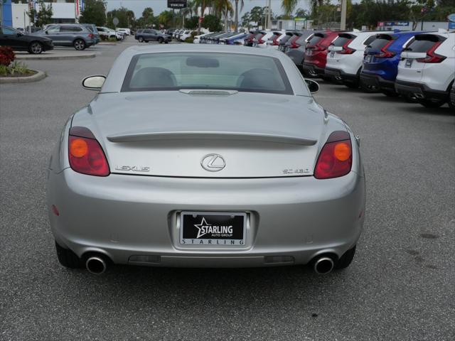 used 2002 Lexus SC 430 car, priced at $13,887