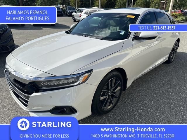 used 2021 Honda Accord car, priced at $27,952