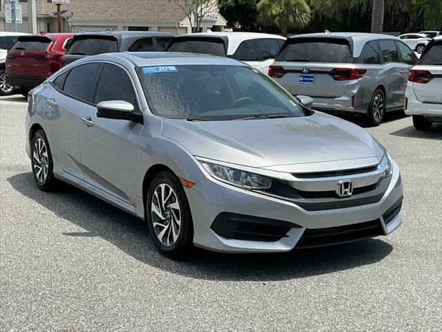 used 2018 Honda Civic car, priced at $13,926
