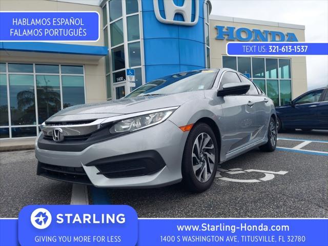 used 2018 Honda Civic car, priced at $14,595