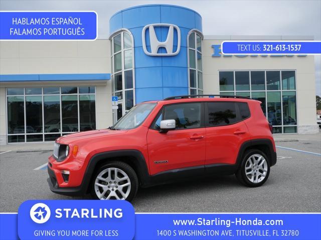 used 2021 Jeep Renegade car, priced at $15,992