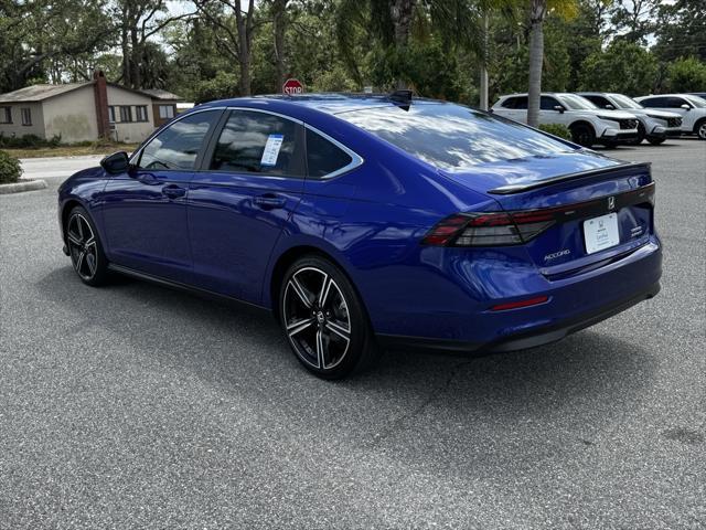 used 2024 Honda Accord Hybrid car, priced at $30,346