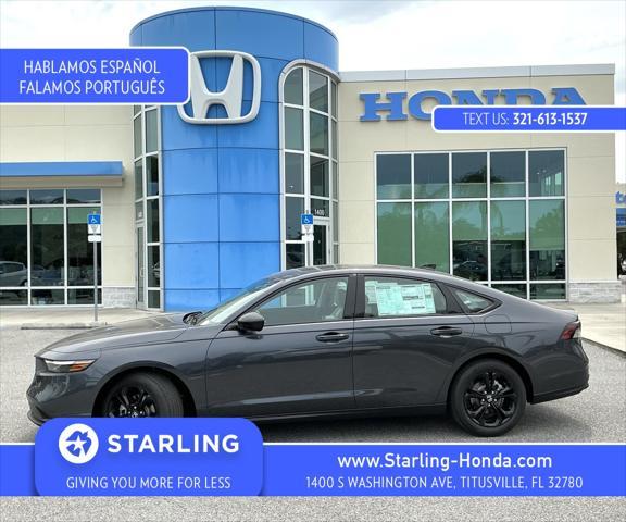 new 2025 Honda Accord car, priced at $31,710