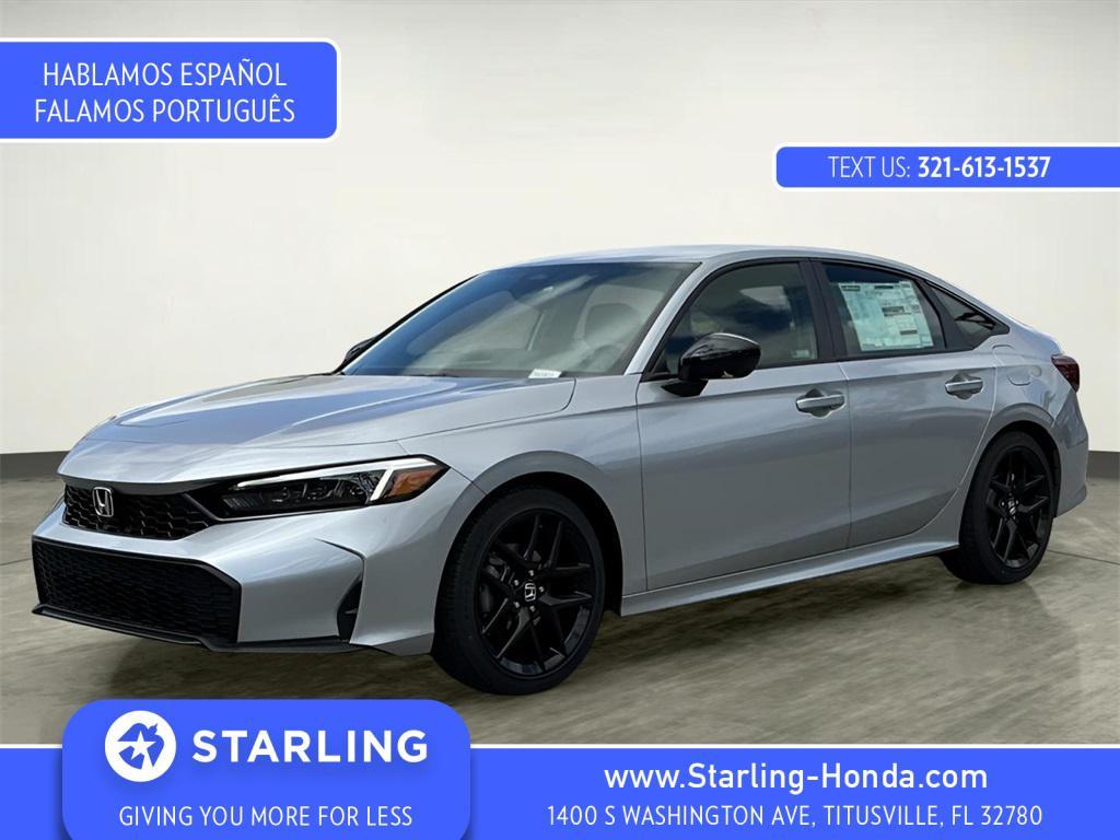 new 2026 Honda Civic car, priced at $27,790