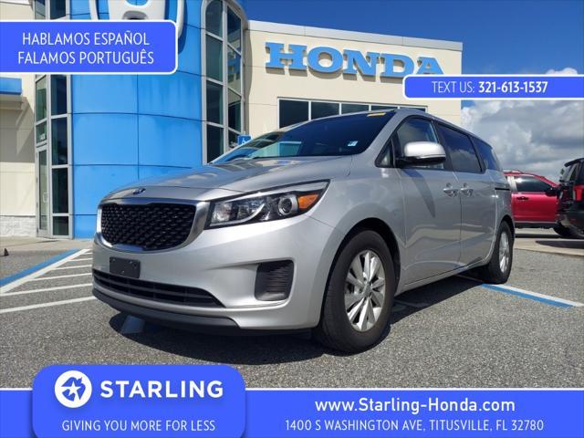 used 2017 Kia Sedona car, priced at $8,500