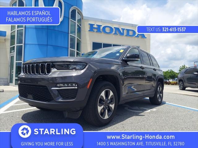 used 2023 Jeep Grand Cherokee 4xe car, priced at $29,875